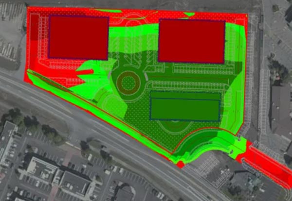 Cut and fill analysis