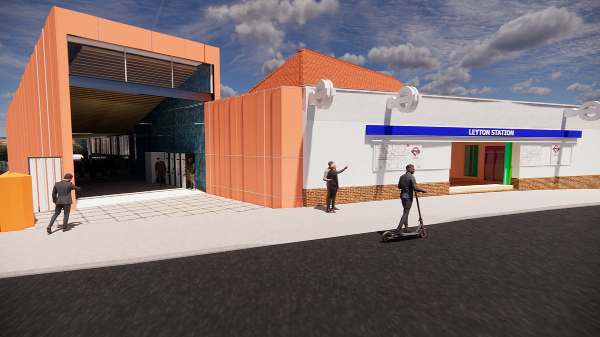 Leyton Station VR Visualisation